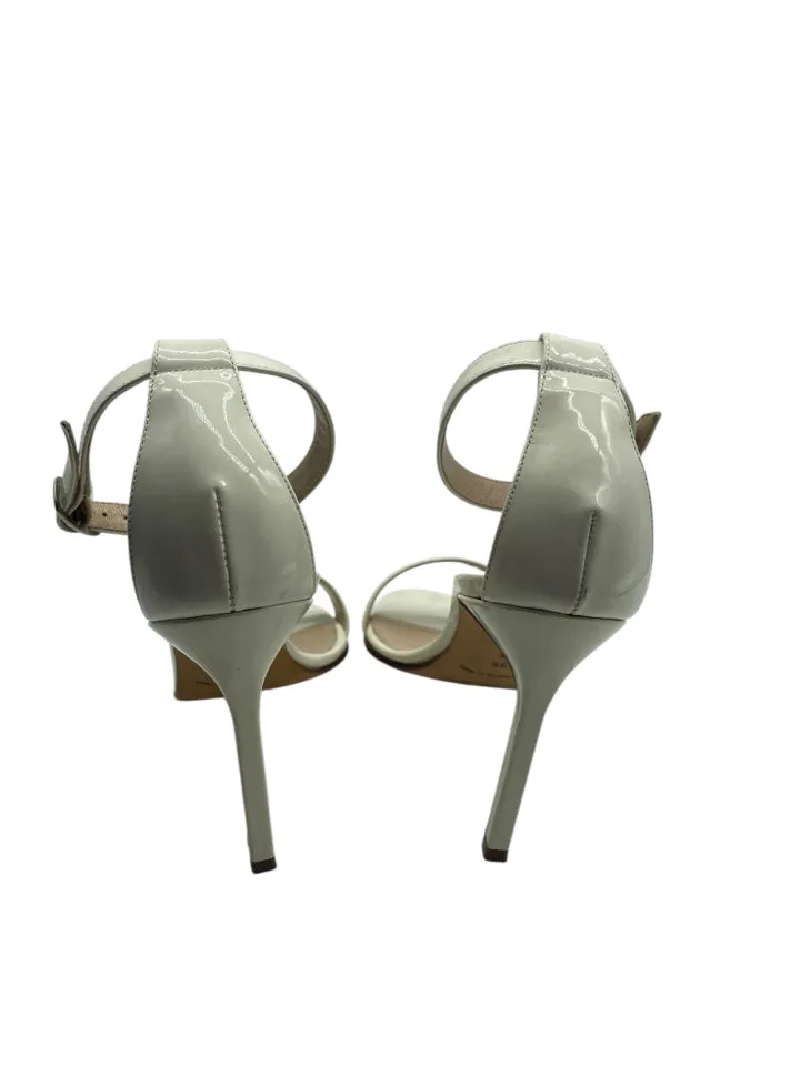 AS IS Manolo Blahnik Leather Chaos Heels Women's Size 35 = 5