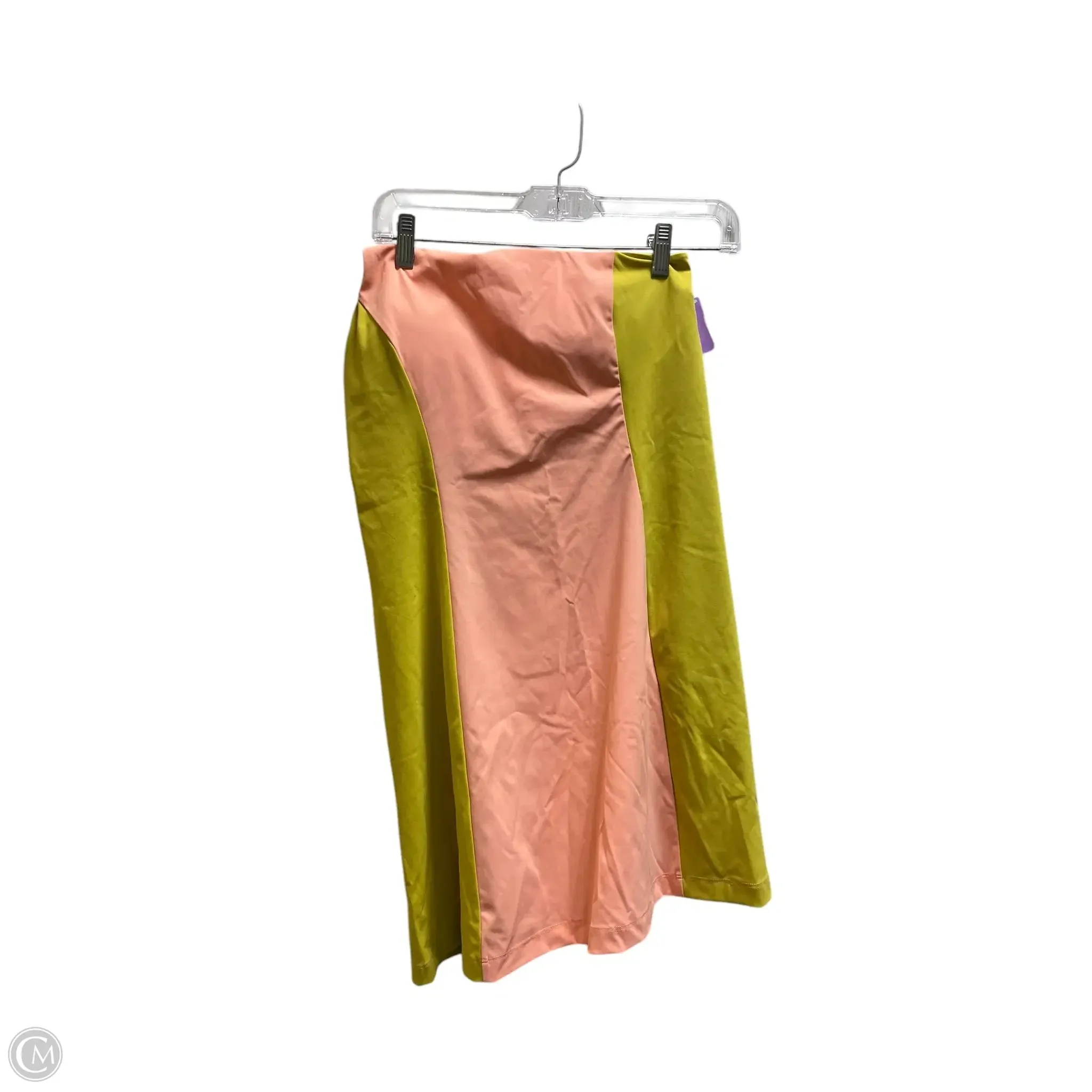 Athletic Dress By Outdoor Voices In Green & Pink, Size: M