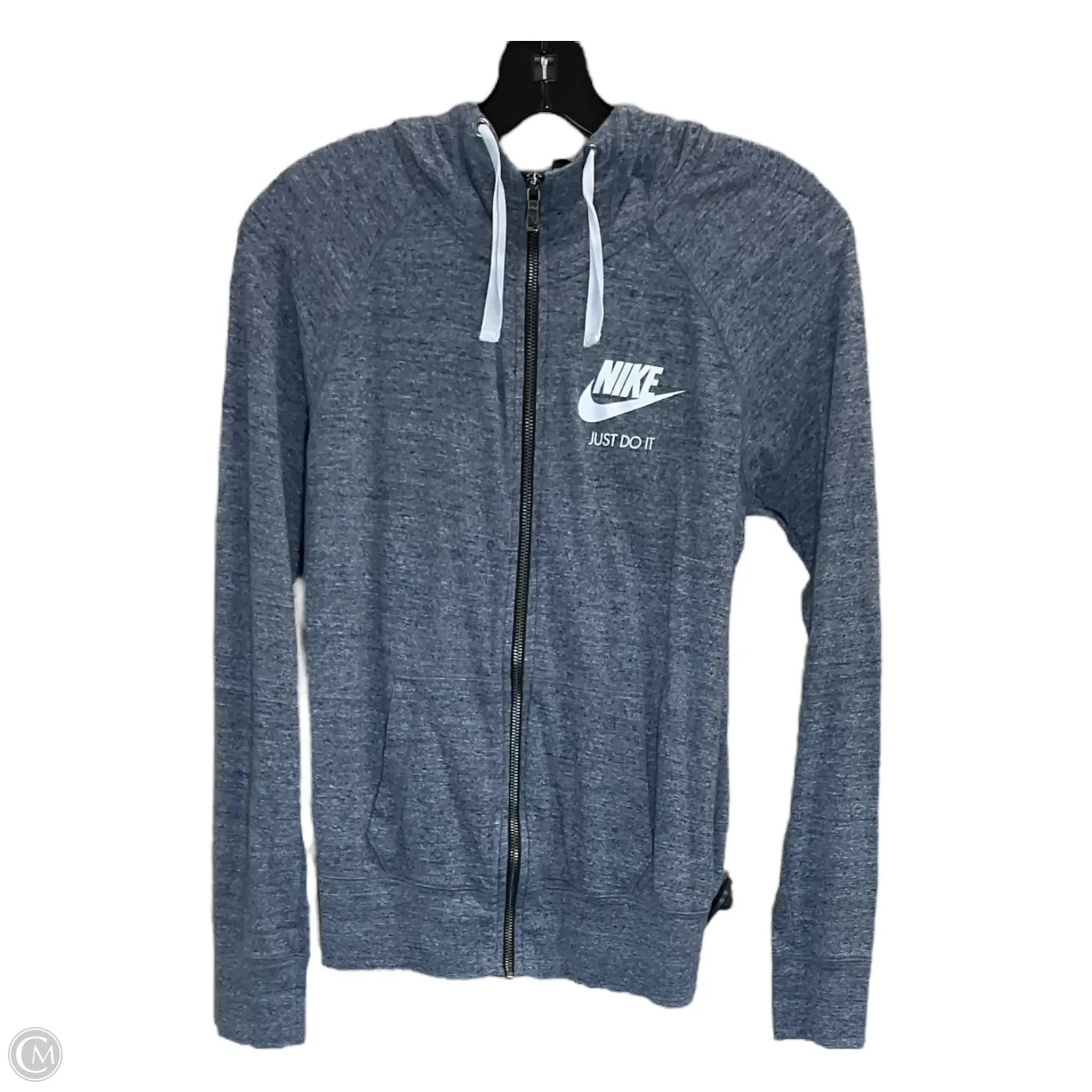 Athletic Jacket By Nike Apparel In Black, Size: S