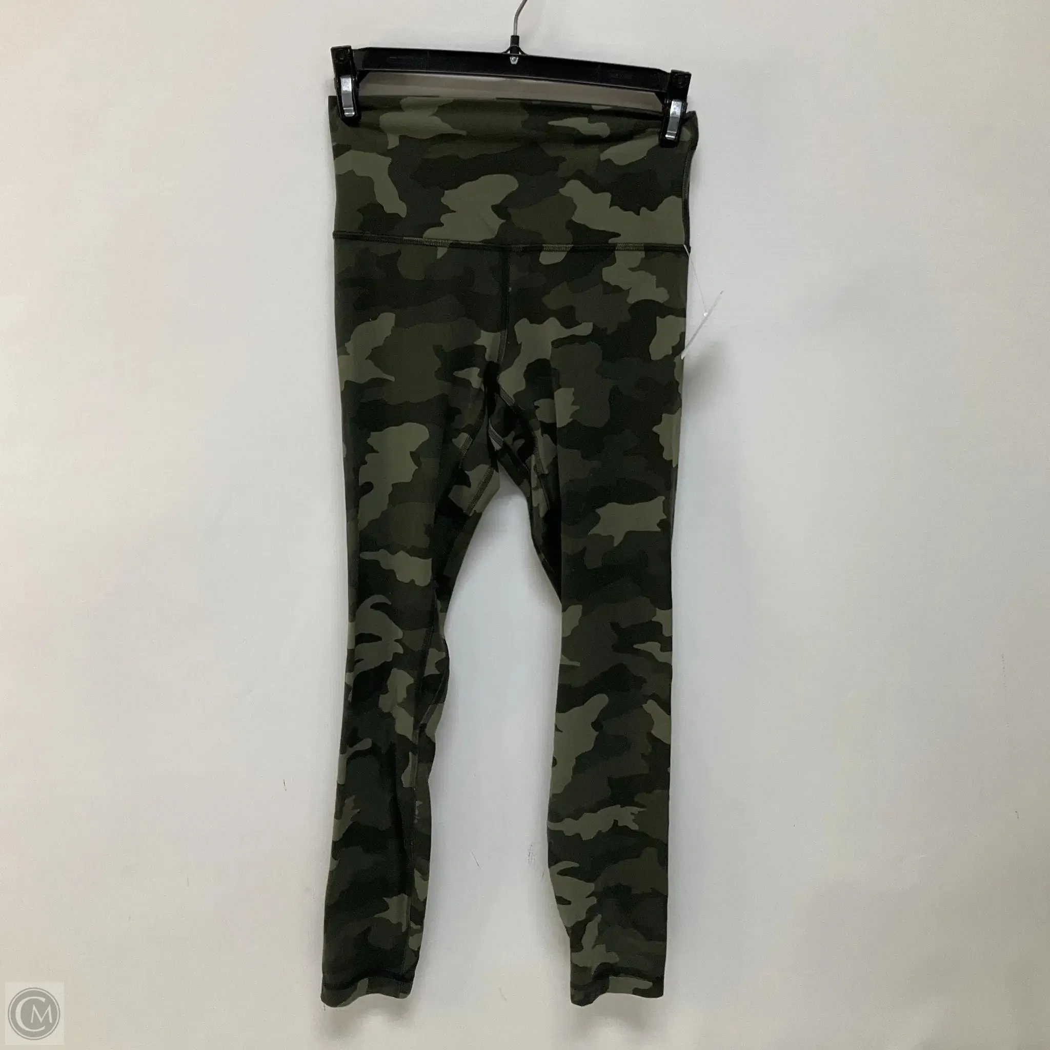 Athletic Leggings By Lululemon In Camouflage Print, Size: 4