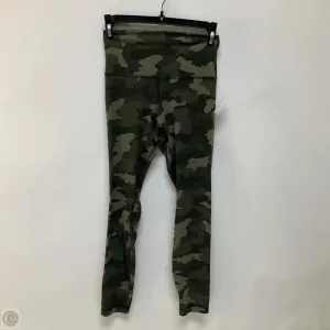 Athletic Leggings By Lululemon In Camouflage Print, Size: 4