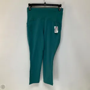 Athletic Leggings Capris By Lululemon In Teal, Size: 4