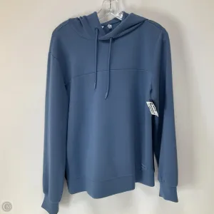 Athletic Sweatshirt Hoodie By Cmc In Blue, Size: L