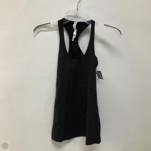 Athletic Tank Top By Lululemon In Black, Size: 4