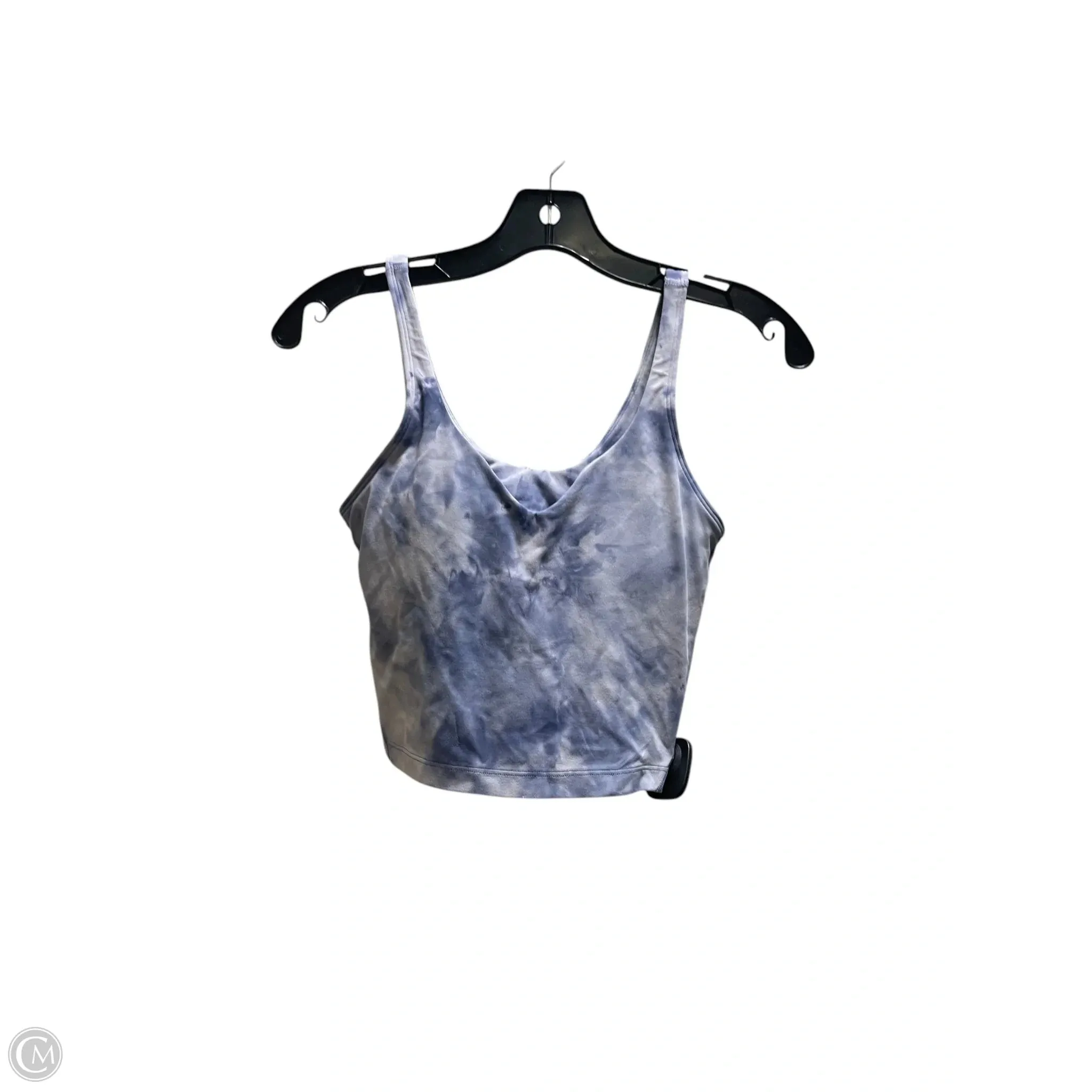 Athletic Tank Top By Lululemon In Tie Dye Print, Size: 4