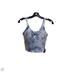 Athletic Tank Top By Lululemon In Tie Dye Print, Size: 4