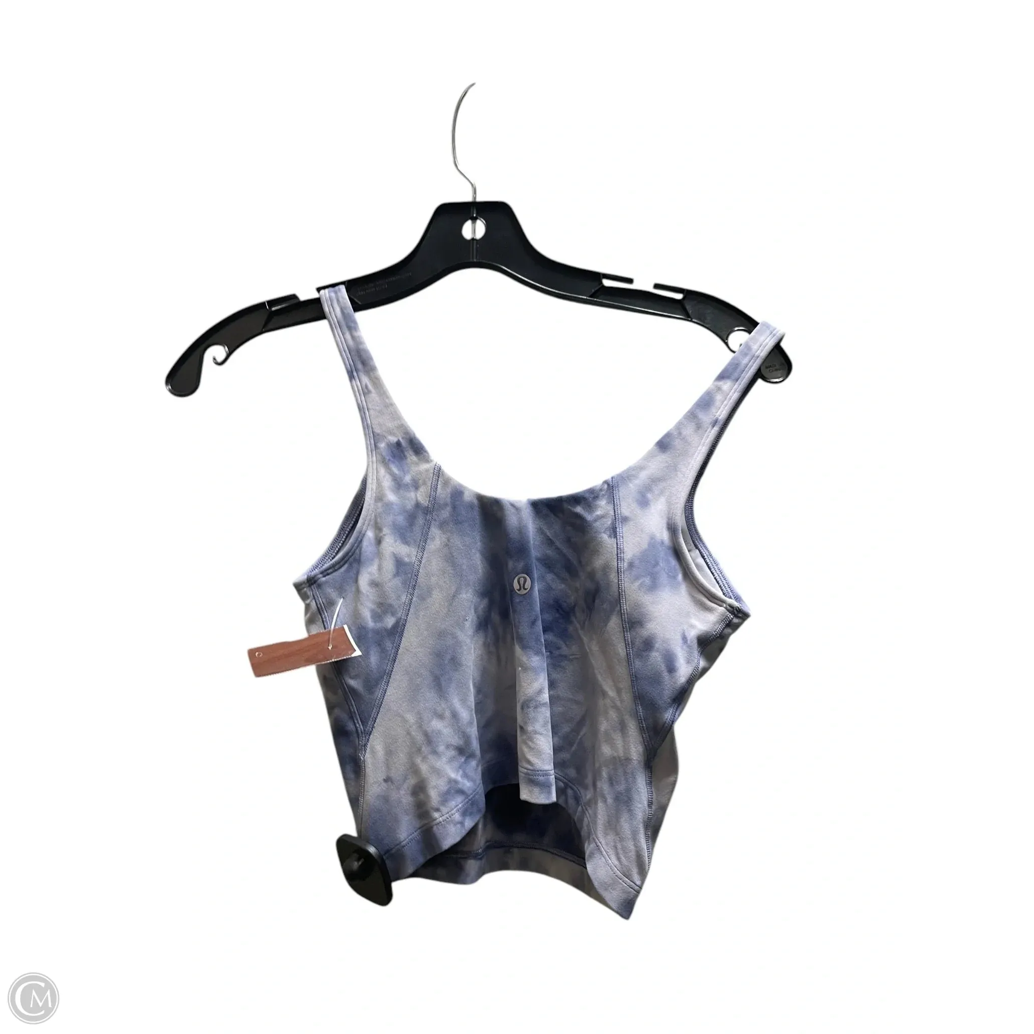 Athletic Tank Top By Lululemon In Tie Dye Print, Size: 4