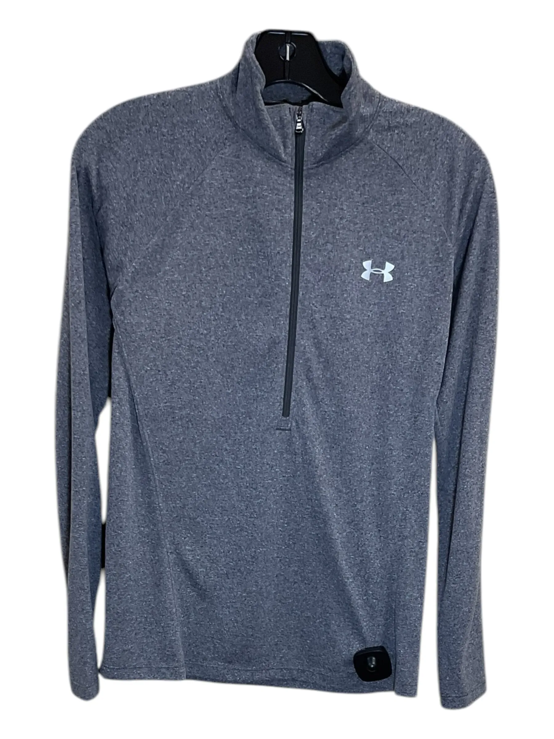Athletic Top Long Sleeve Collar By Under Armour  Size: S