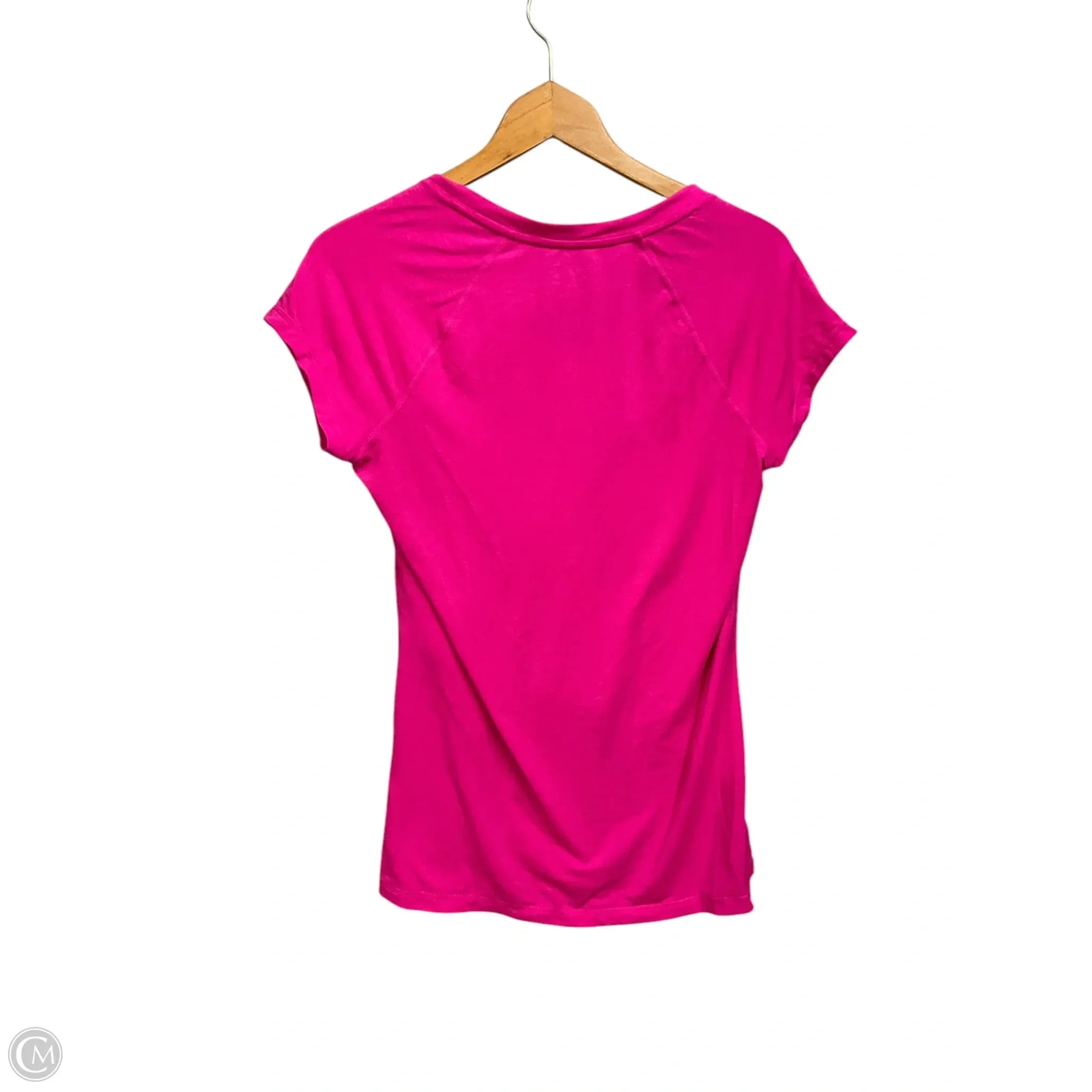 Athletic Top Short Sleeve By Ideology In Pink, Size: M