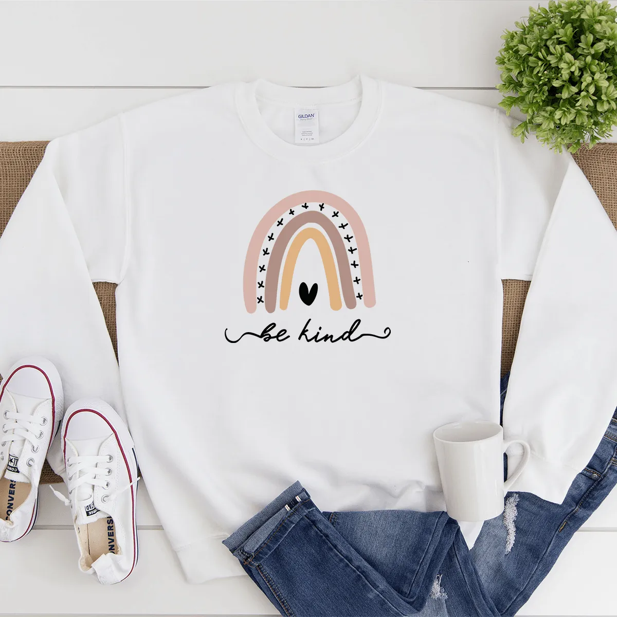 Be Kind (Rainbow) - Sweatshirt