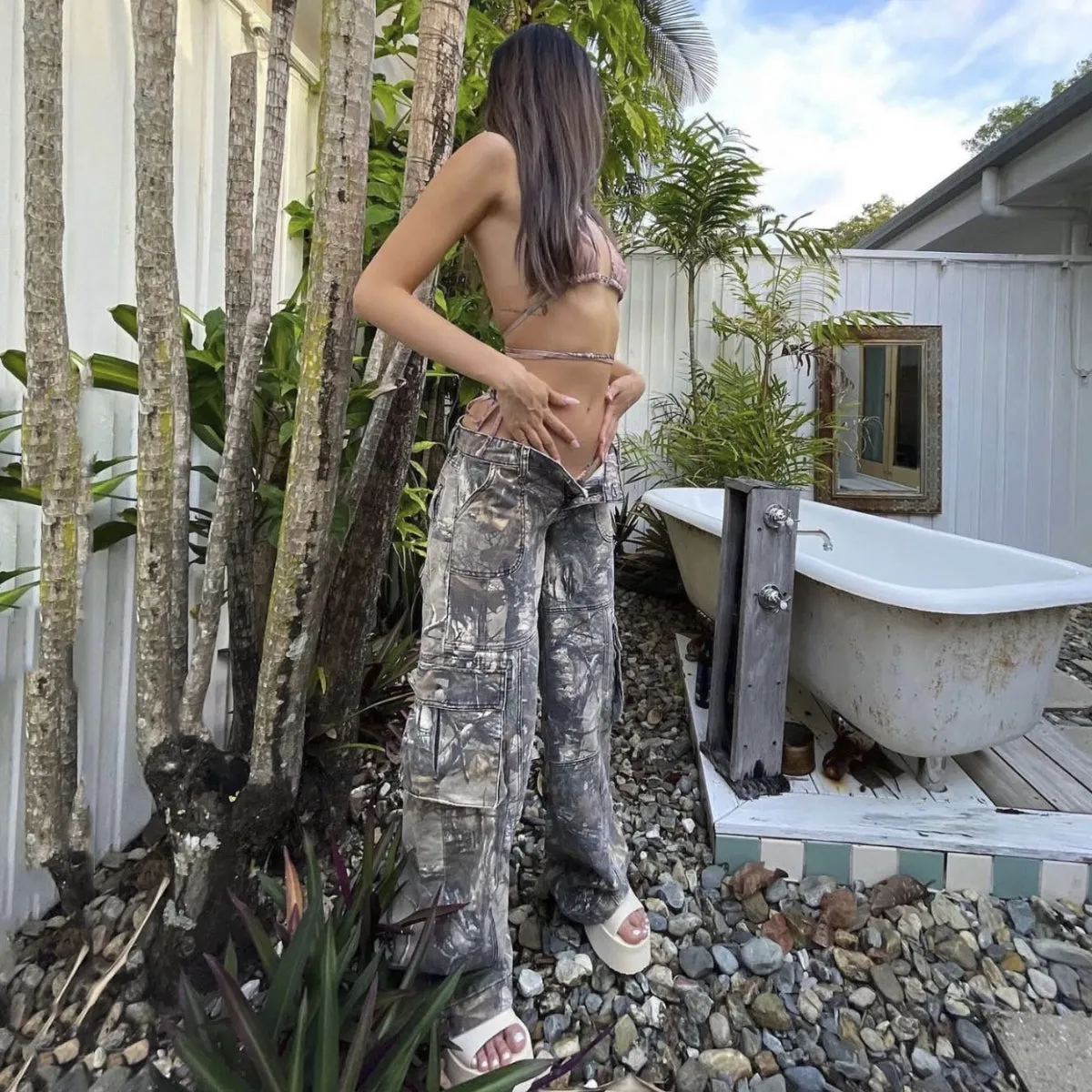 Beatrice® | Women'S Camo Pants Bold