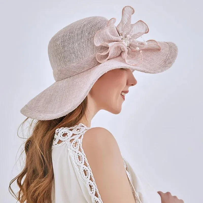 Beret Hat Women: Flower Woolen Beret Caps For Women