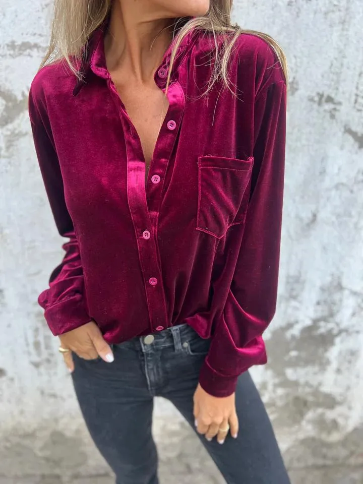 Betania® | Luxurious Velvet Shirt