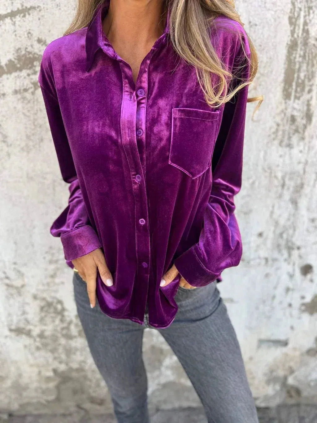 Betania® | Luxurious Velvet Shirt