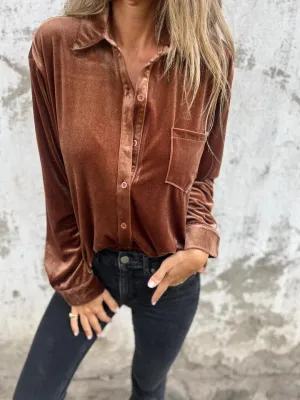 Betania® | Luxurious Velvet Shirt