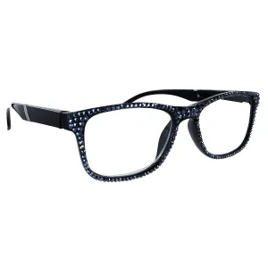 Black Sparkle Women's Readers