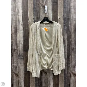 Blazer By Main Strip In Gold, Size: M