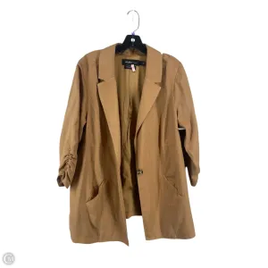 Blazer By Torrid In Brown, Size: 1x