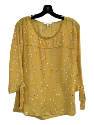 Blouse 3/4 Sleeve By Maurices  Size: L