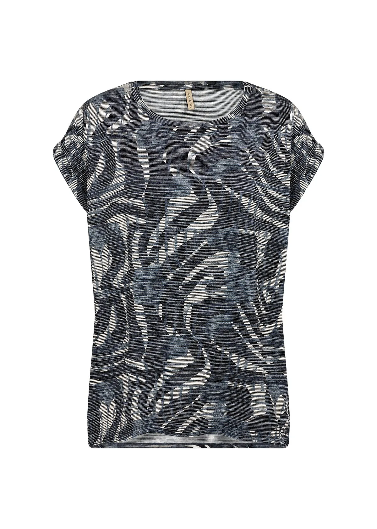 Blue Iris Swirl Tee