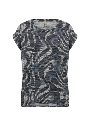 Blue Iris Swirl Tee