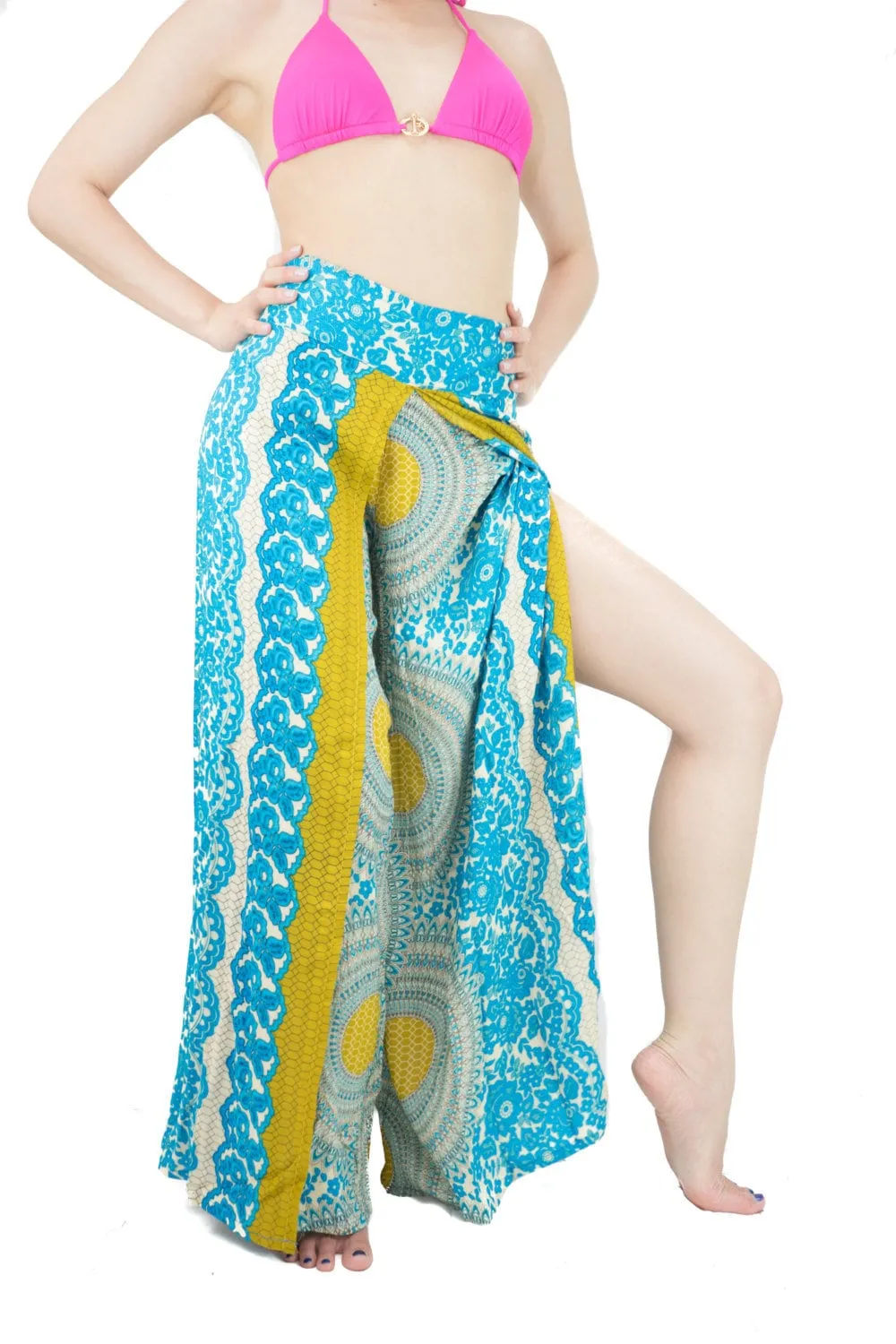Bohemian Wrap Around pants