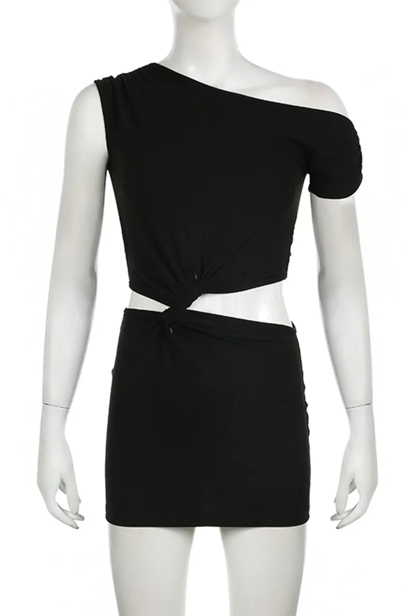 BR3042 Cutout Party Mini Dress