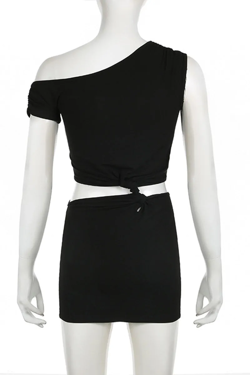 BR3042 Cutout Party Mini Dress