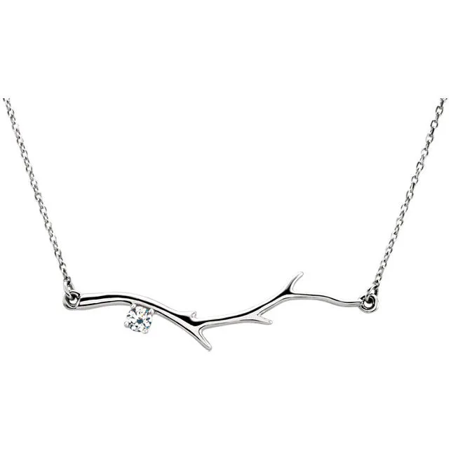 Branch Mother's Family Birthstone Necklace
