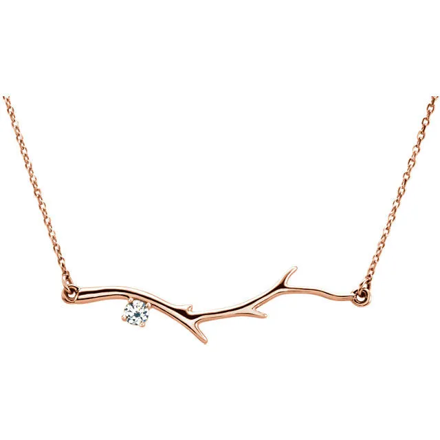 Branch Mother's Family Birthstone Necklace