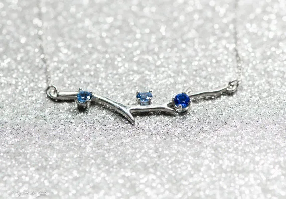 Branch Mother's Family Birthstone Necklace