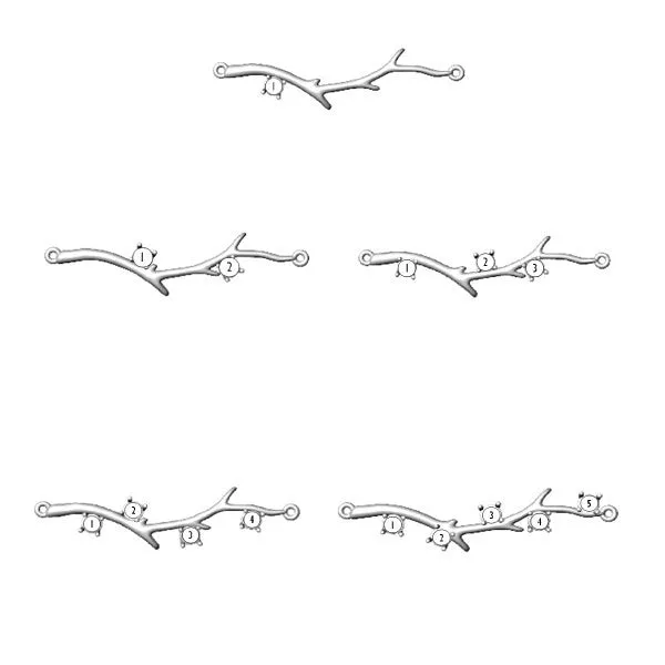 Branch Mother's Family Birthstone Necklace
