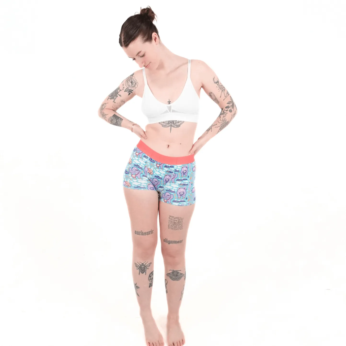 Bria 2.0 Boyshort - Cozy Yeti