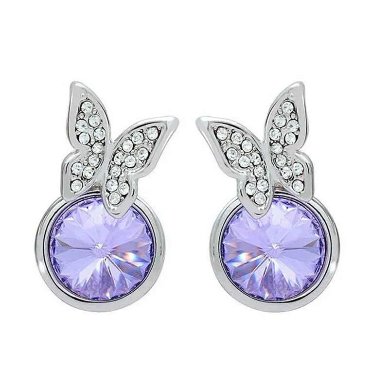 Brincos Vintage Long Square Crystal Earring Big Geometric Stud Earrings
