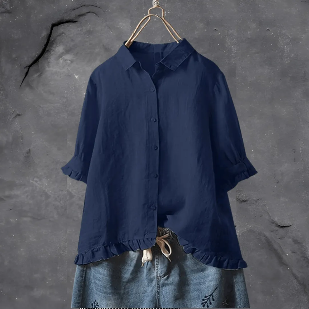 Buchanan® | Luxurious Linen Blouse