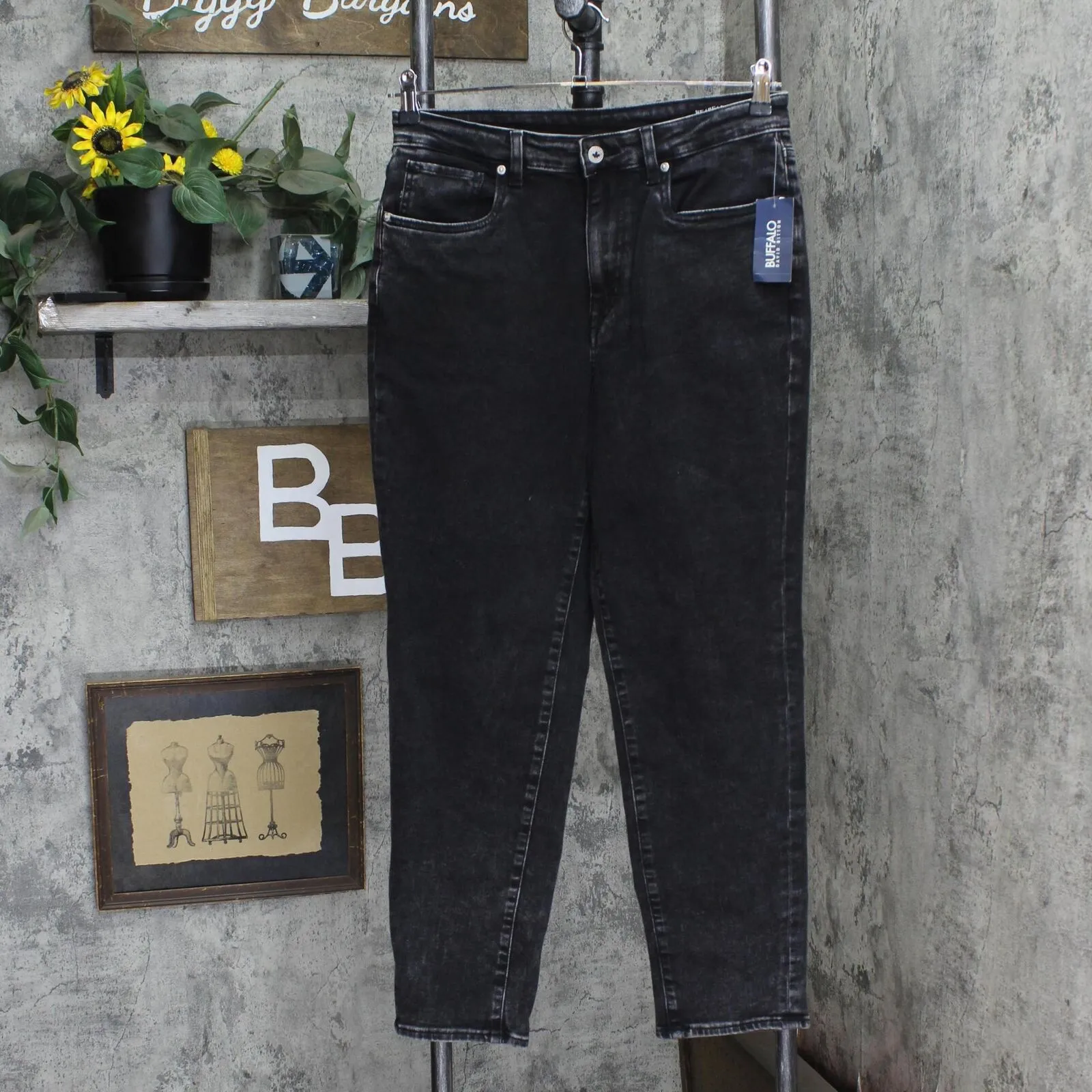 Buffalo David Bitton Women's Margot Mom Jeans BL15850