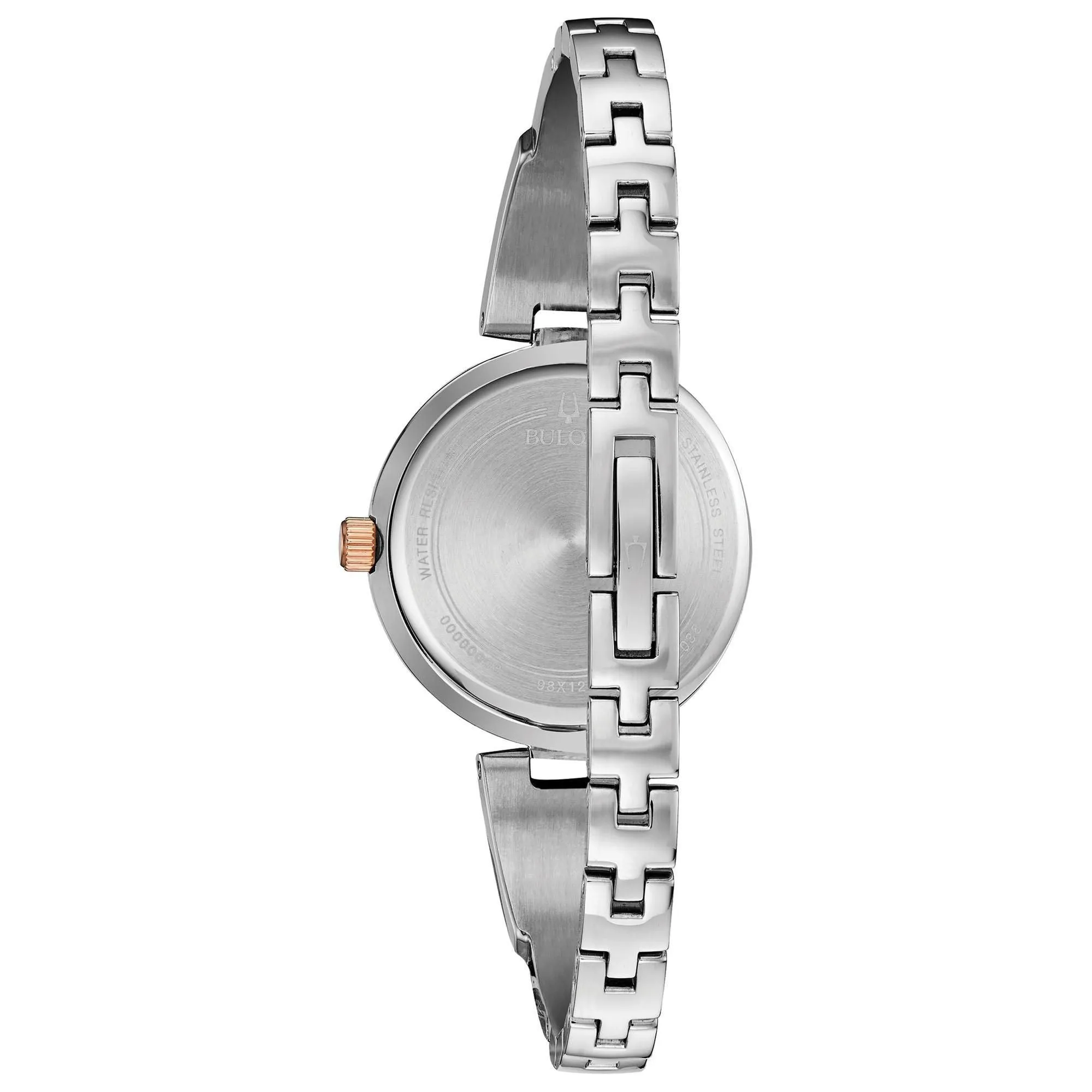 Bulova Ladies' Crystal Watch and Bar Necklace Gift Set 98X126