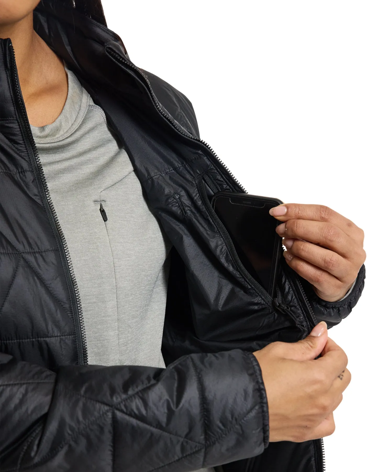 Burton Women's Versatile Heat Synthetic Down Jacket - True Black