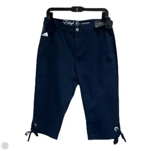 Capris By Ethyl In Navy, Size: 8