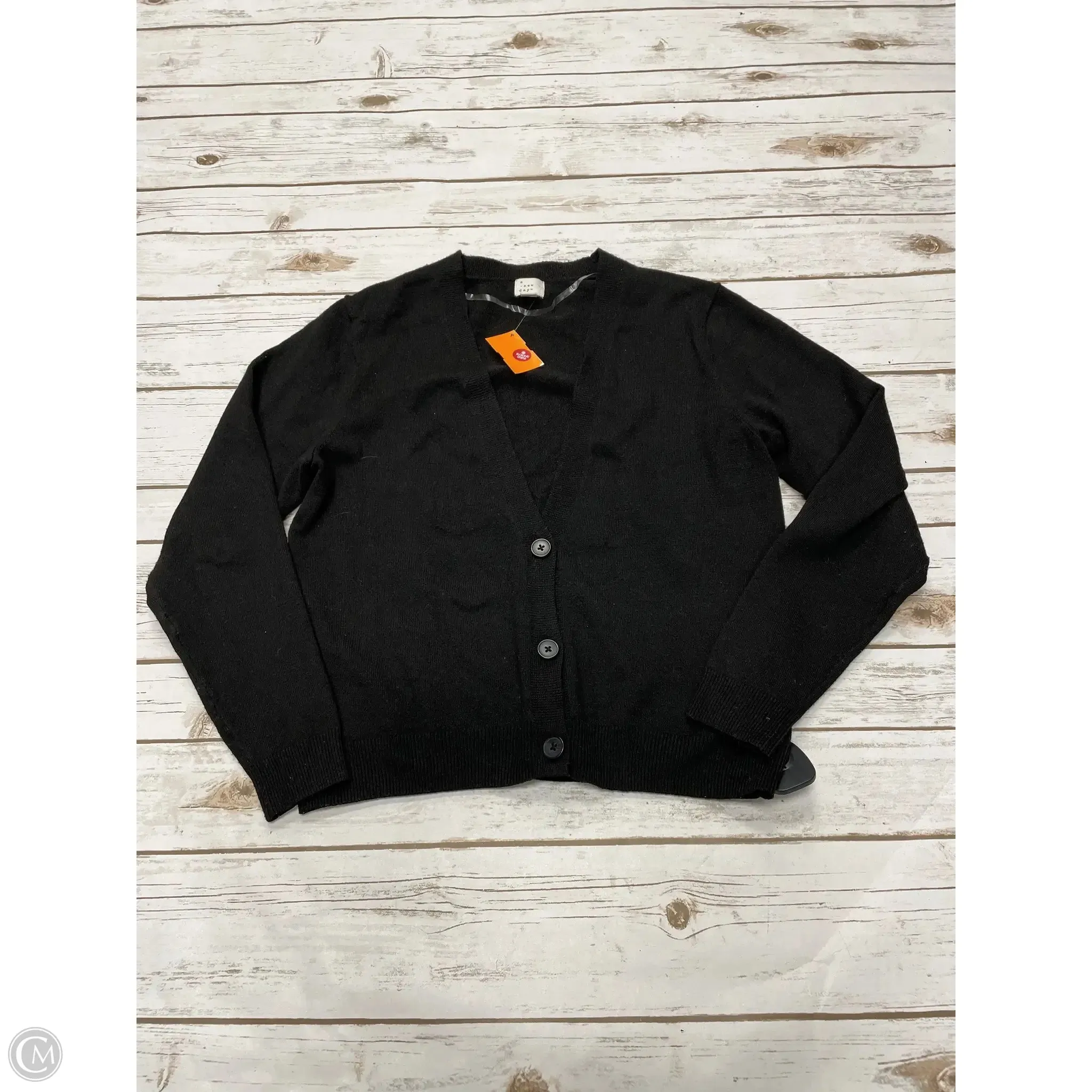 Cardigan By A New Day In Black, Size: Xs