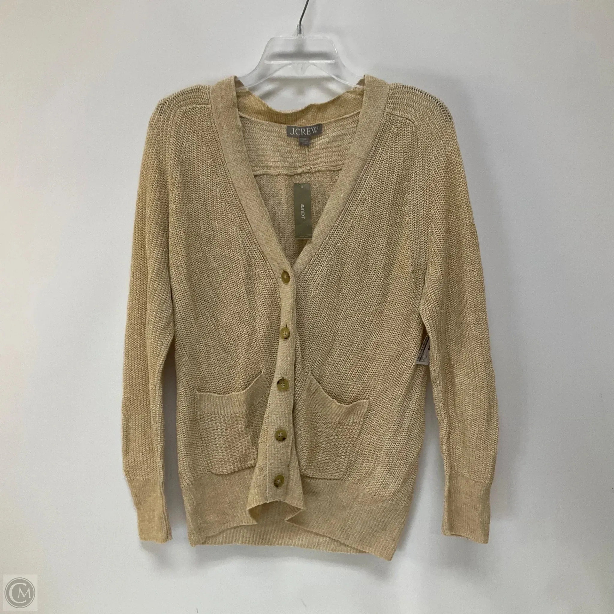 Cardigan By J. Crew In Tan, Size: Xs