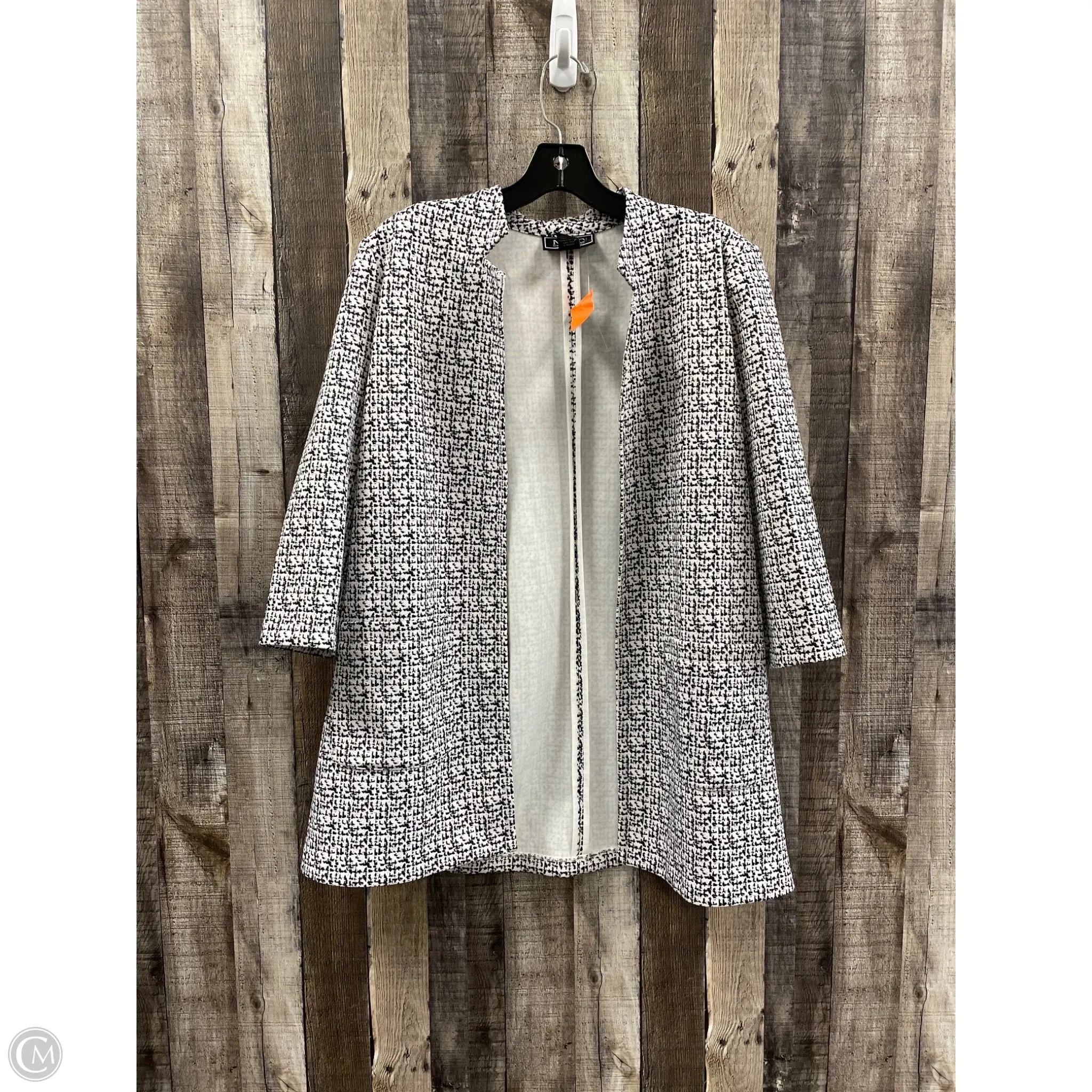 Cardigan By New York And Co In Black & White, Size: Xlp