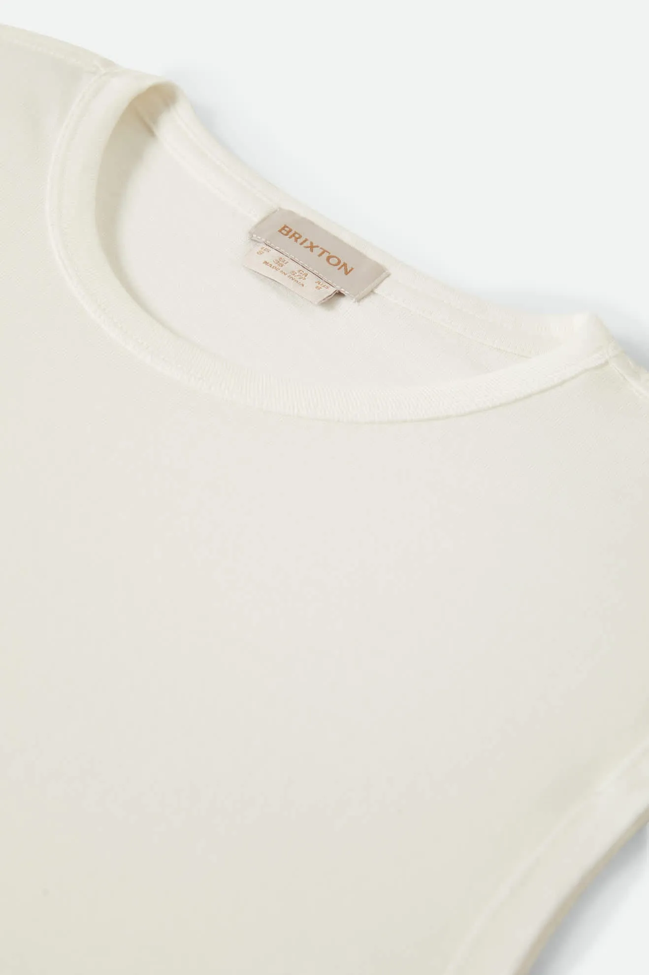 Carefree Organic Garment Dye Muscle Tank - Off White