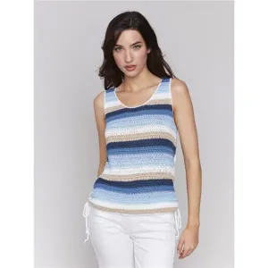 Charlie B Sleeveless Crochet Top