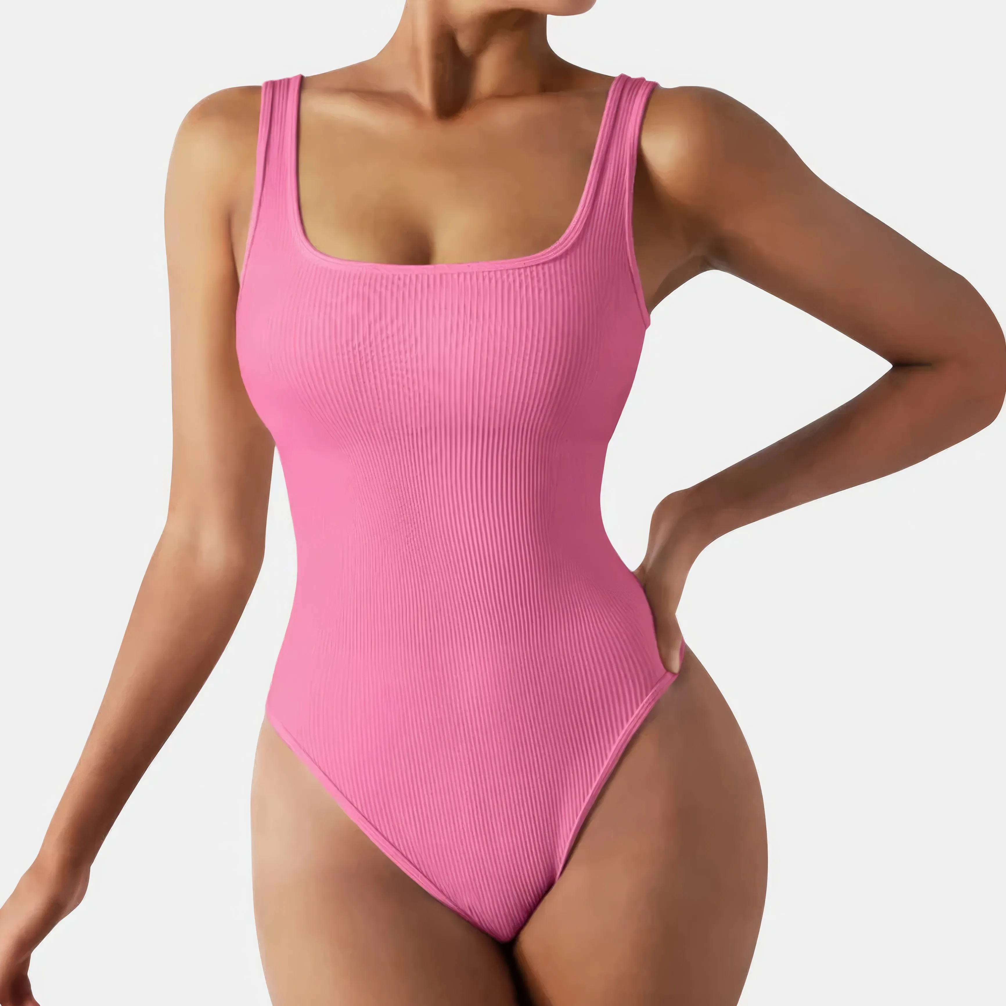 Charlotte® | Luxurious ribbed bodysuit