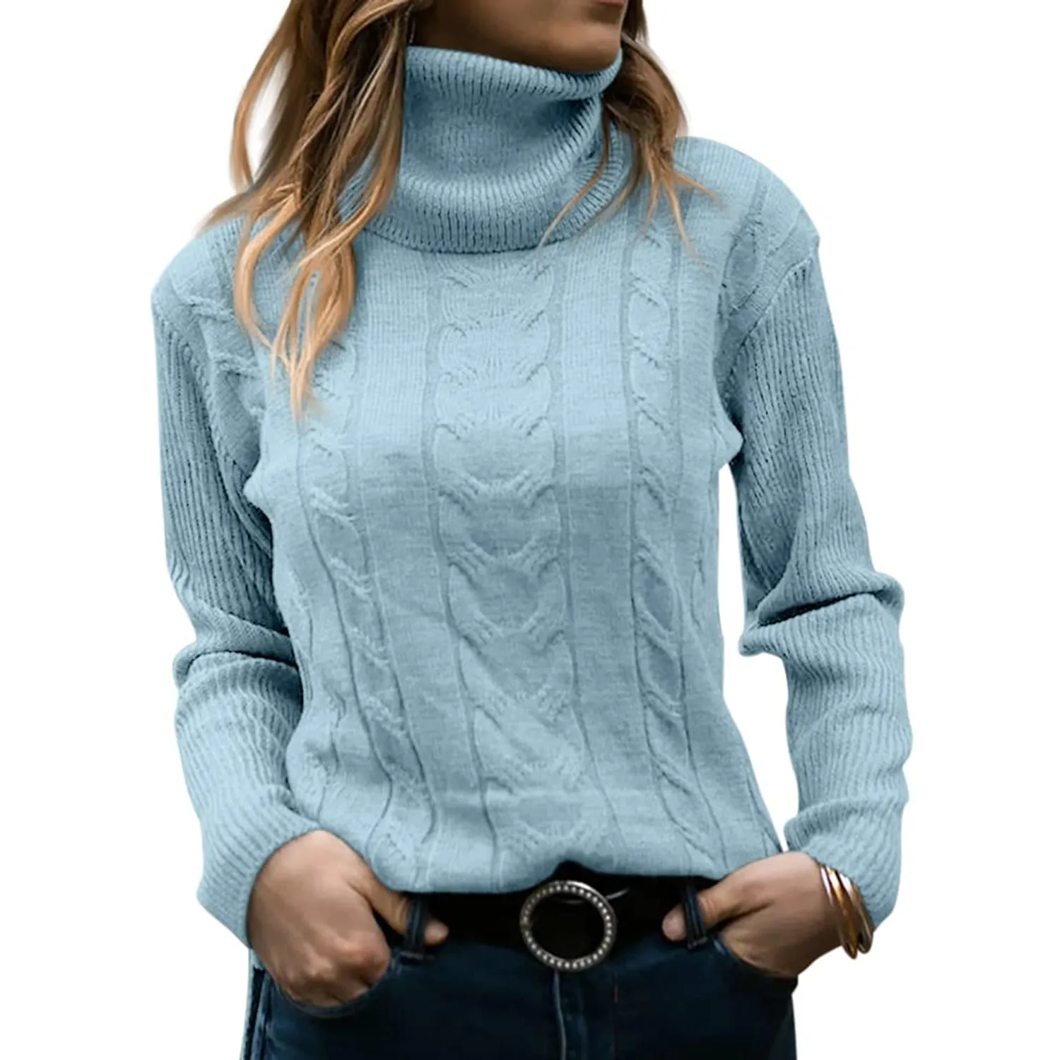 Cherrie | Cozy Women's Turtleneck Sweater
