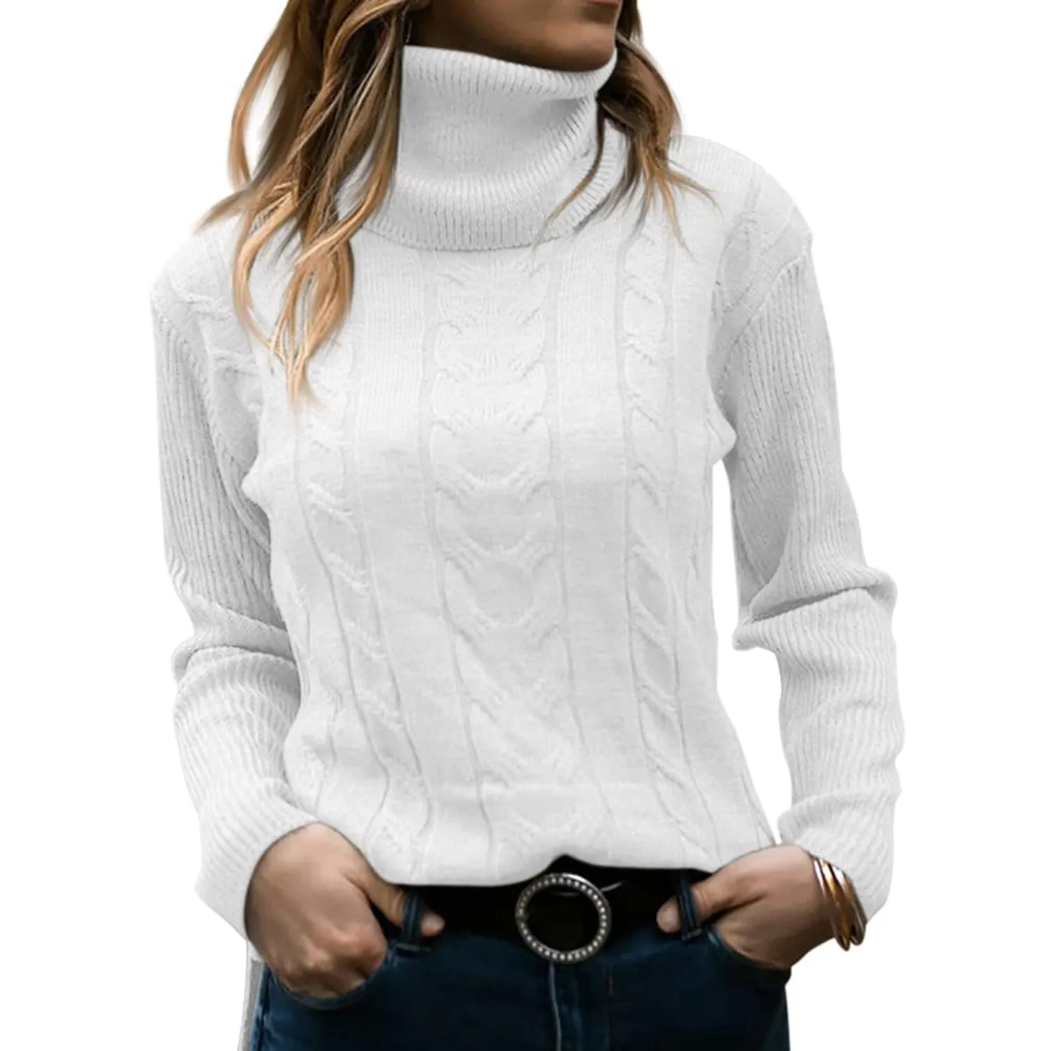 Cherrie | Cozy Women's Turtleneck Sweater