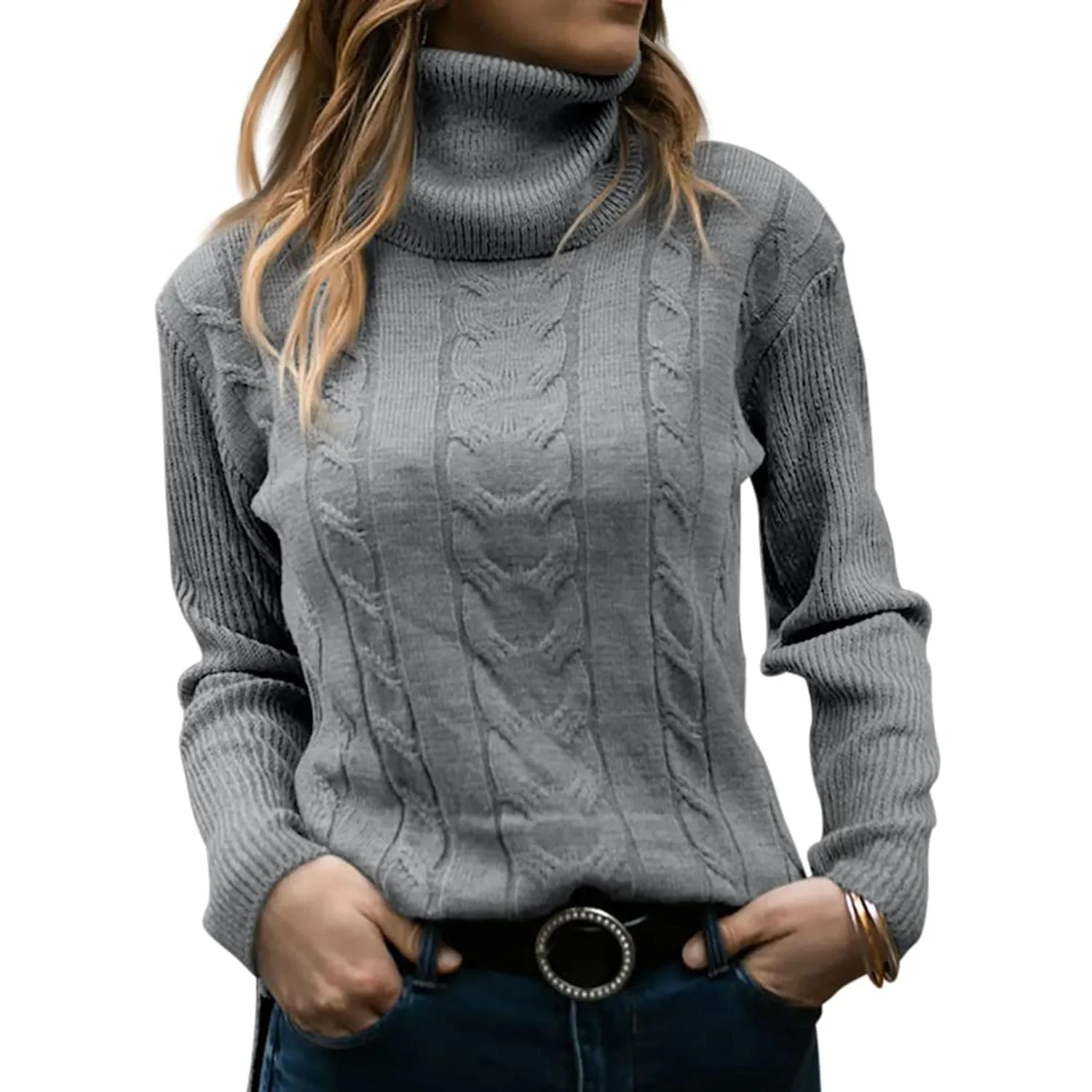 Cherrie | Cozy Women's Turtleneck Sweater