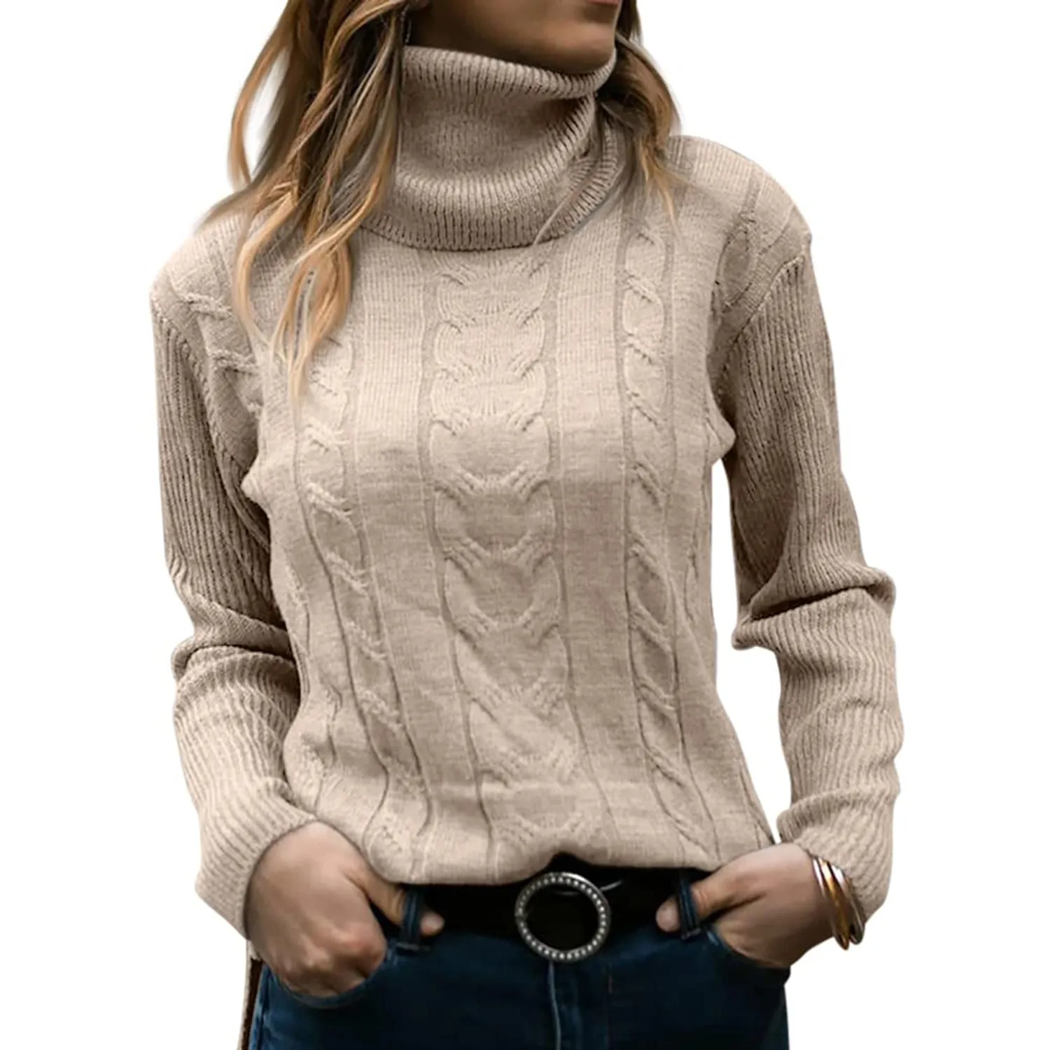 Cherrie | Cozy Women's Turtleneck Sweater