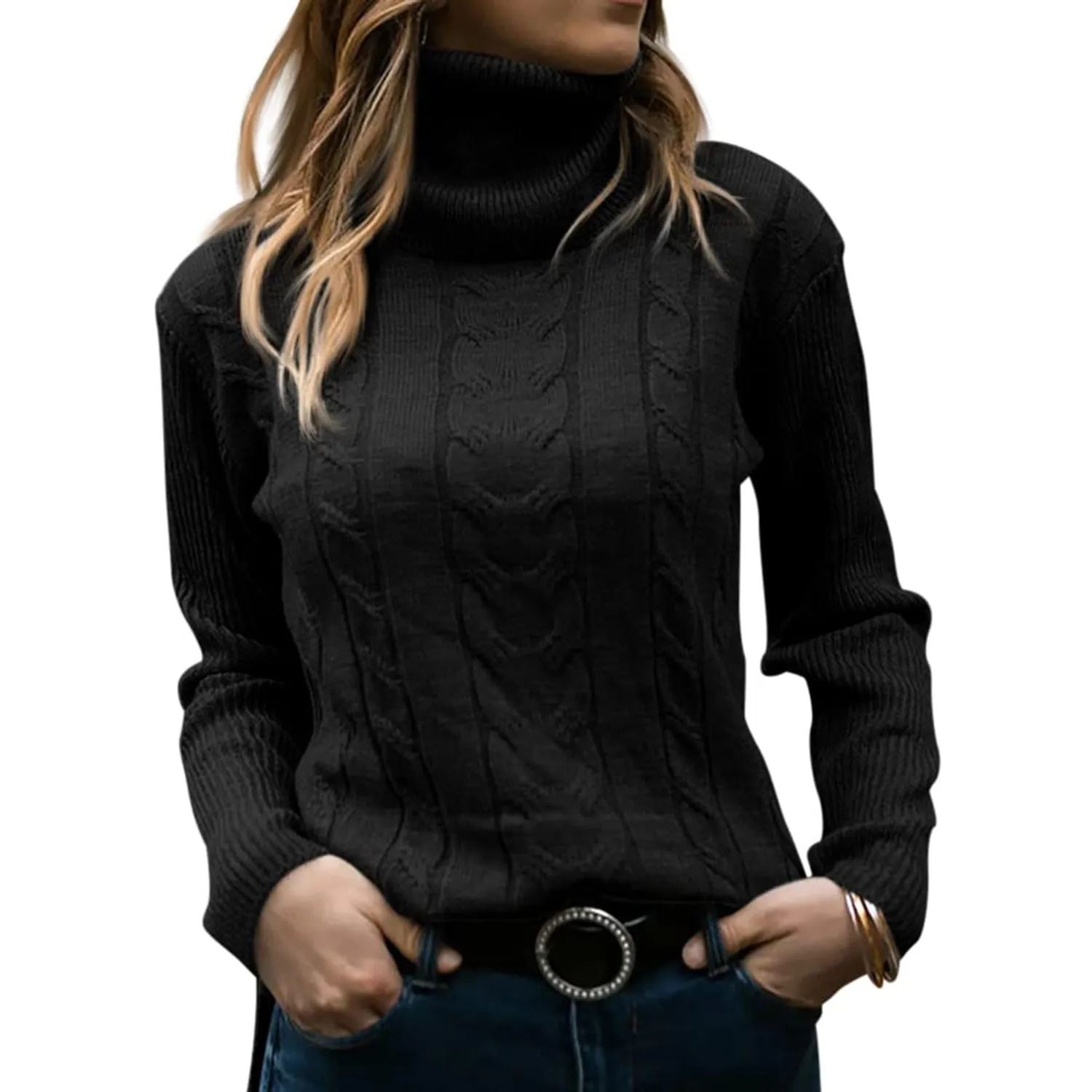 Cherrie | Cozy Women's Turtleneck Sweater